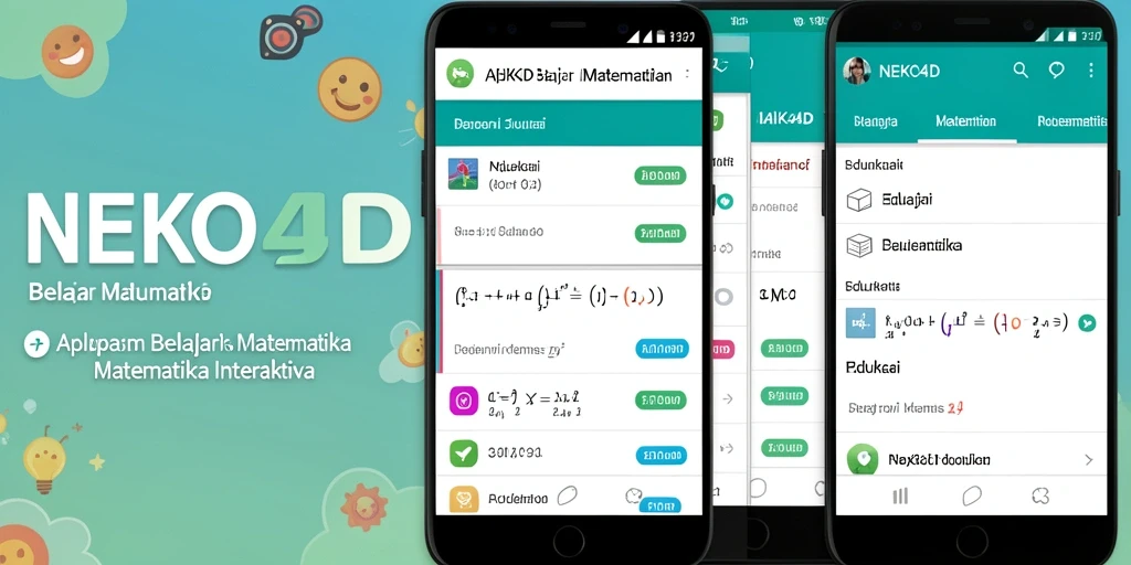 Tampilan antarmuka aplikasi NEKO4D yang menarik dan mudah digunakan.