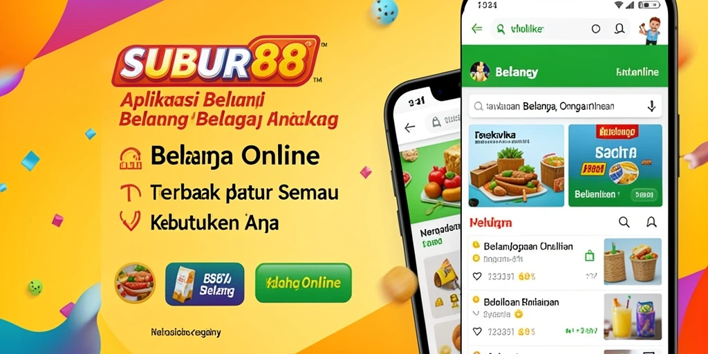 Tampilan antarmuka SUBUR88 yang user-friendly dan beragam pilihan produk.